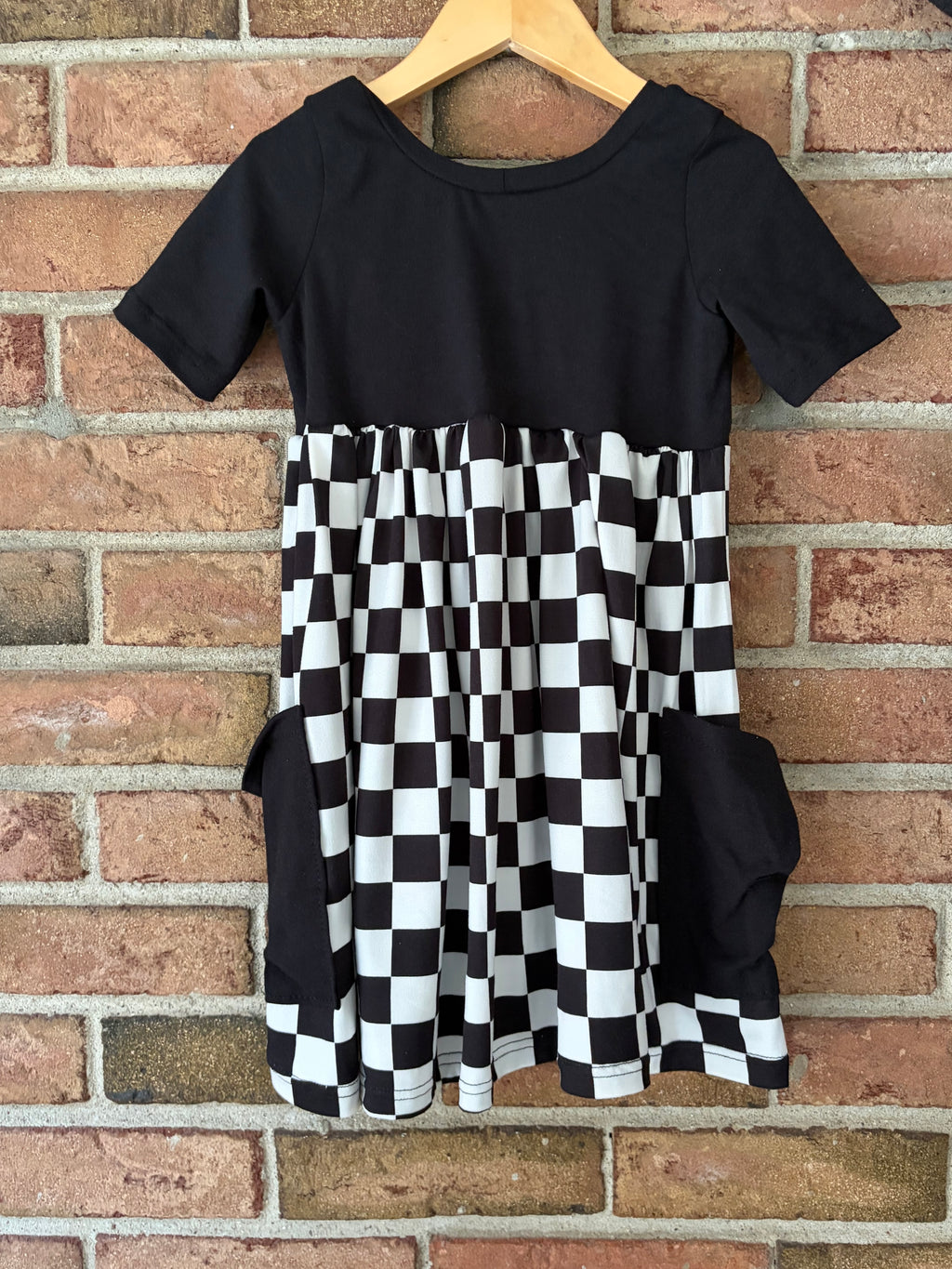 Checkered Dress - 4T