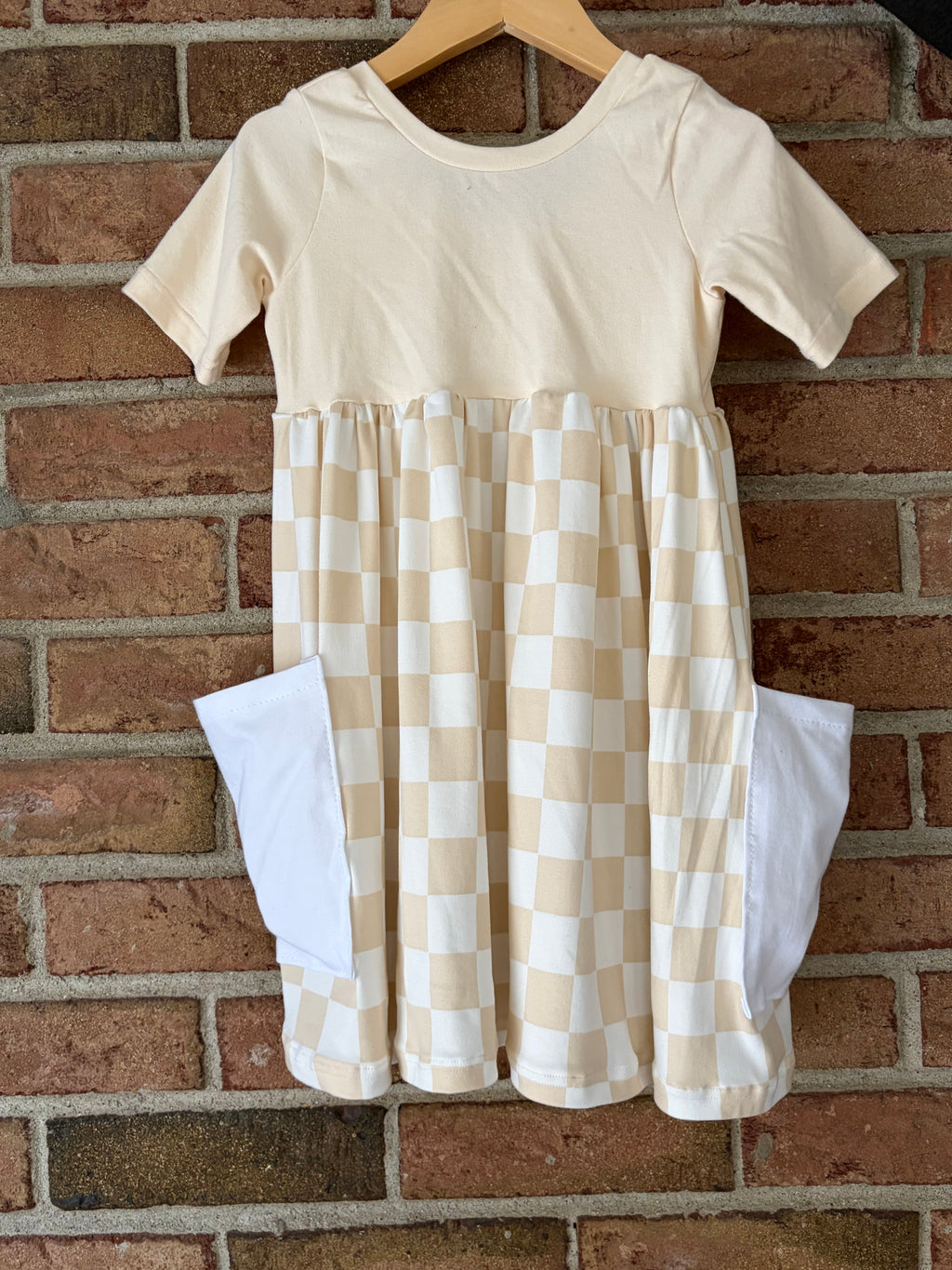 Checkered Dress - 4T
