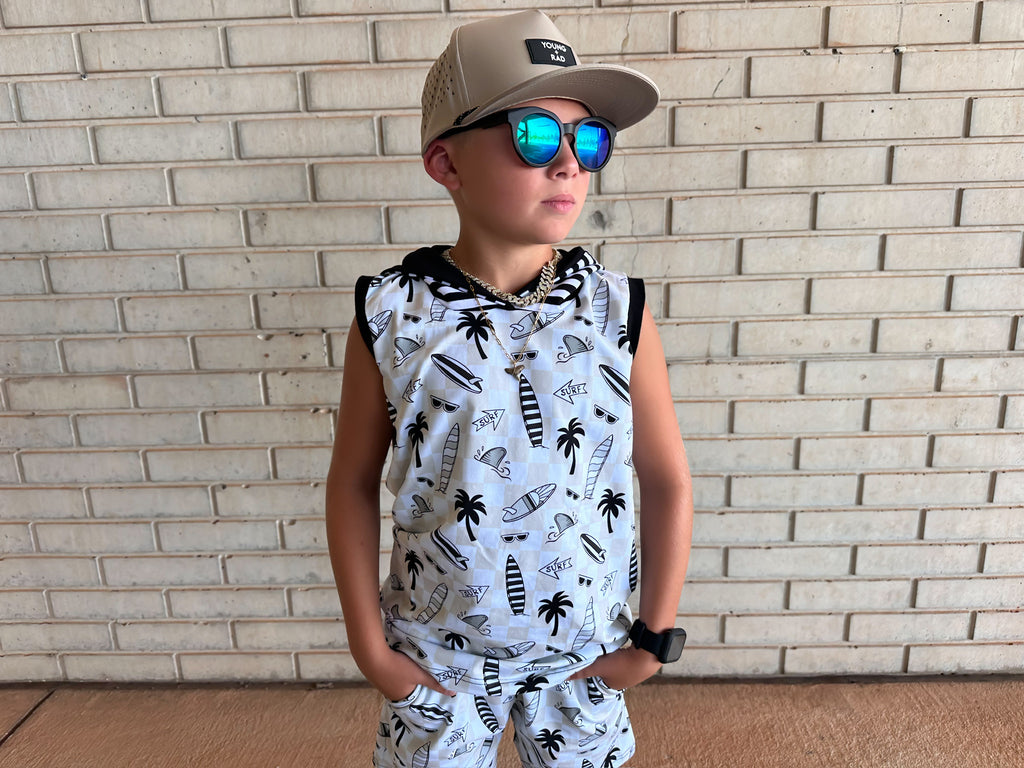 Surf Side Tank Top  - hood optional