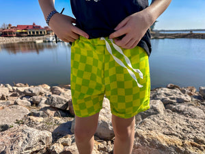 Neon Swim Trunks