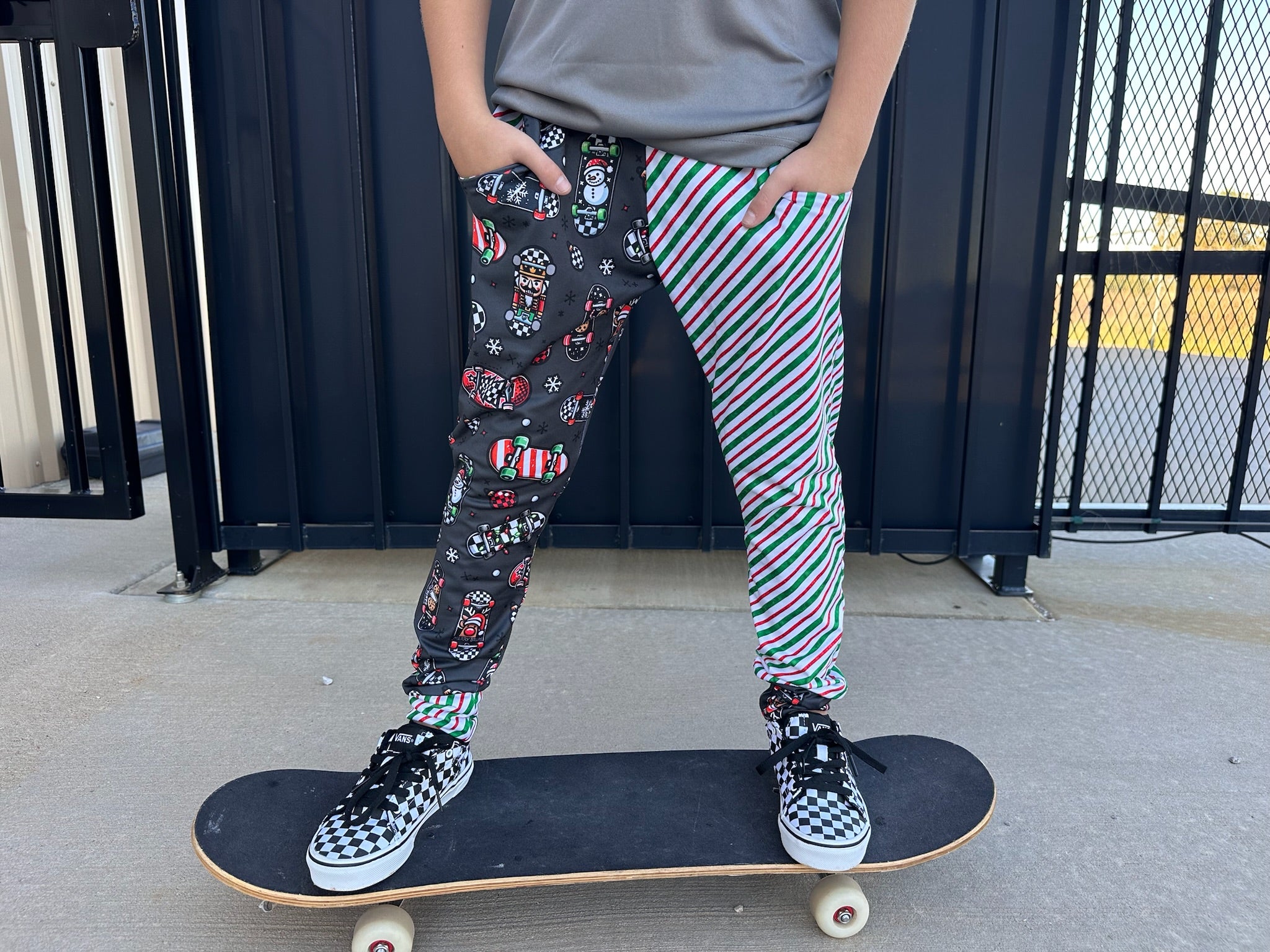 Merry Bruh Collab - Joggers 1/2 & 1/2