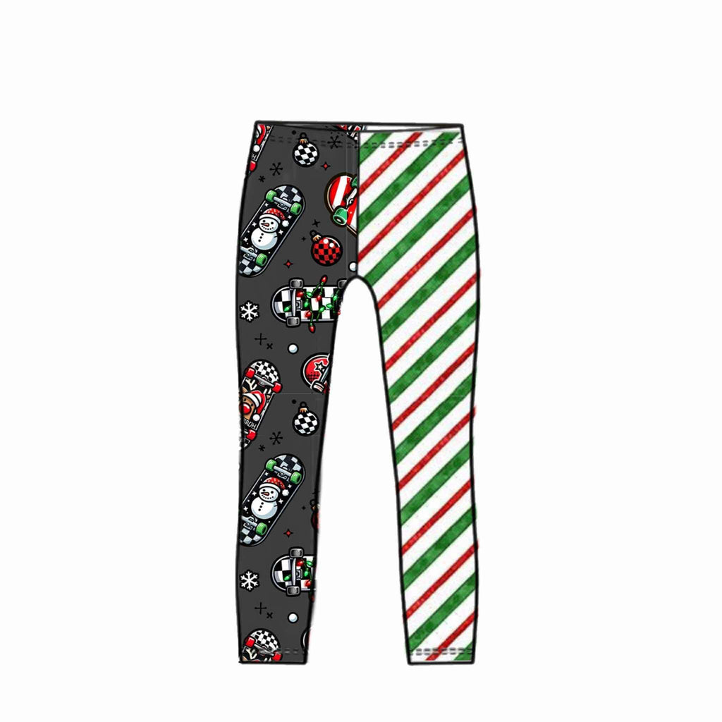Christmas Collab - 1/2 & 1/2 leggings