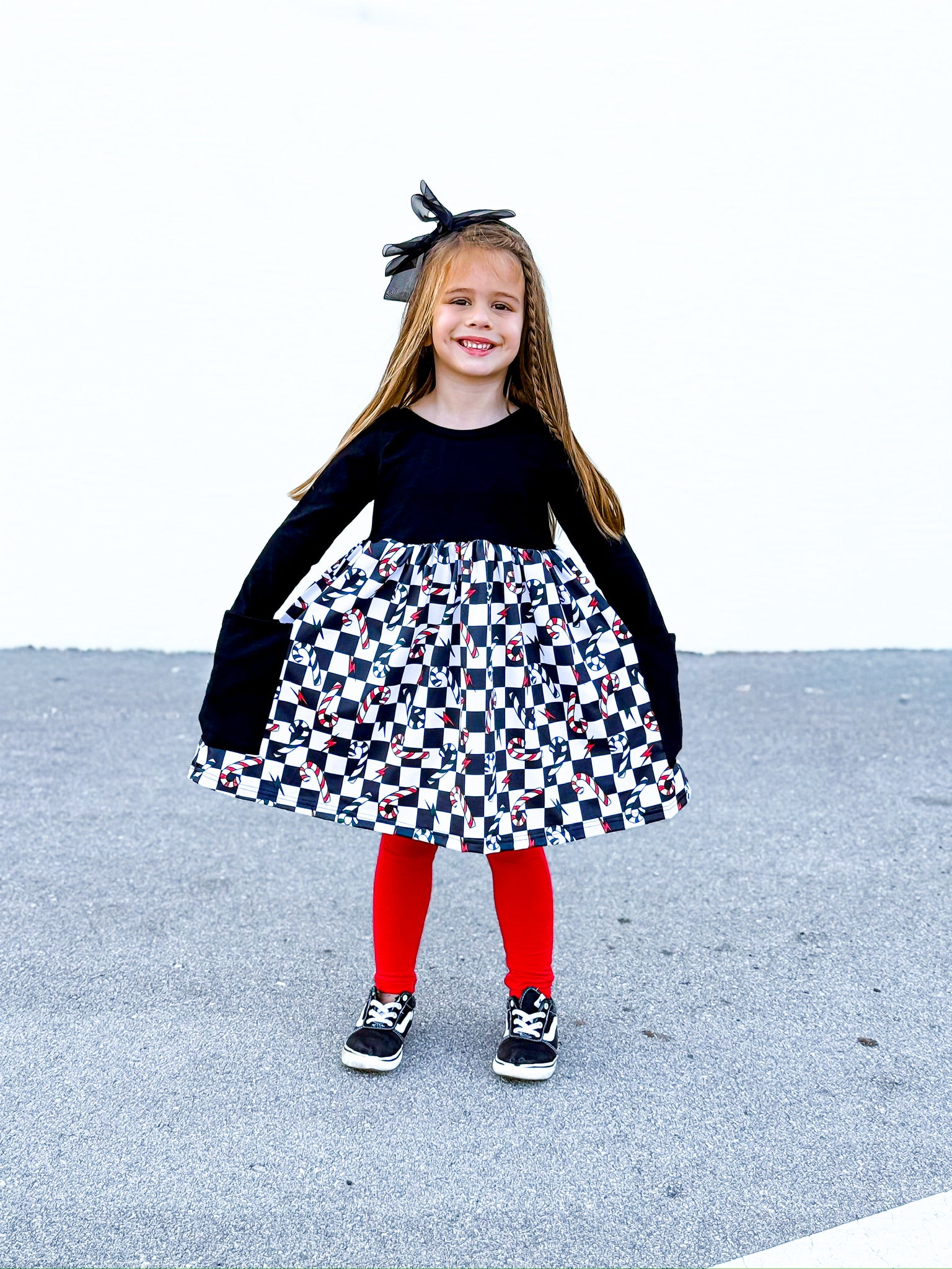 Candy Cane Christmas Dress