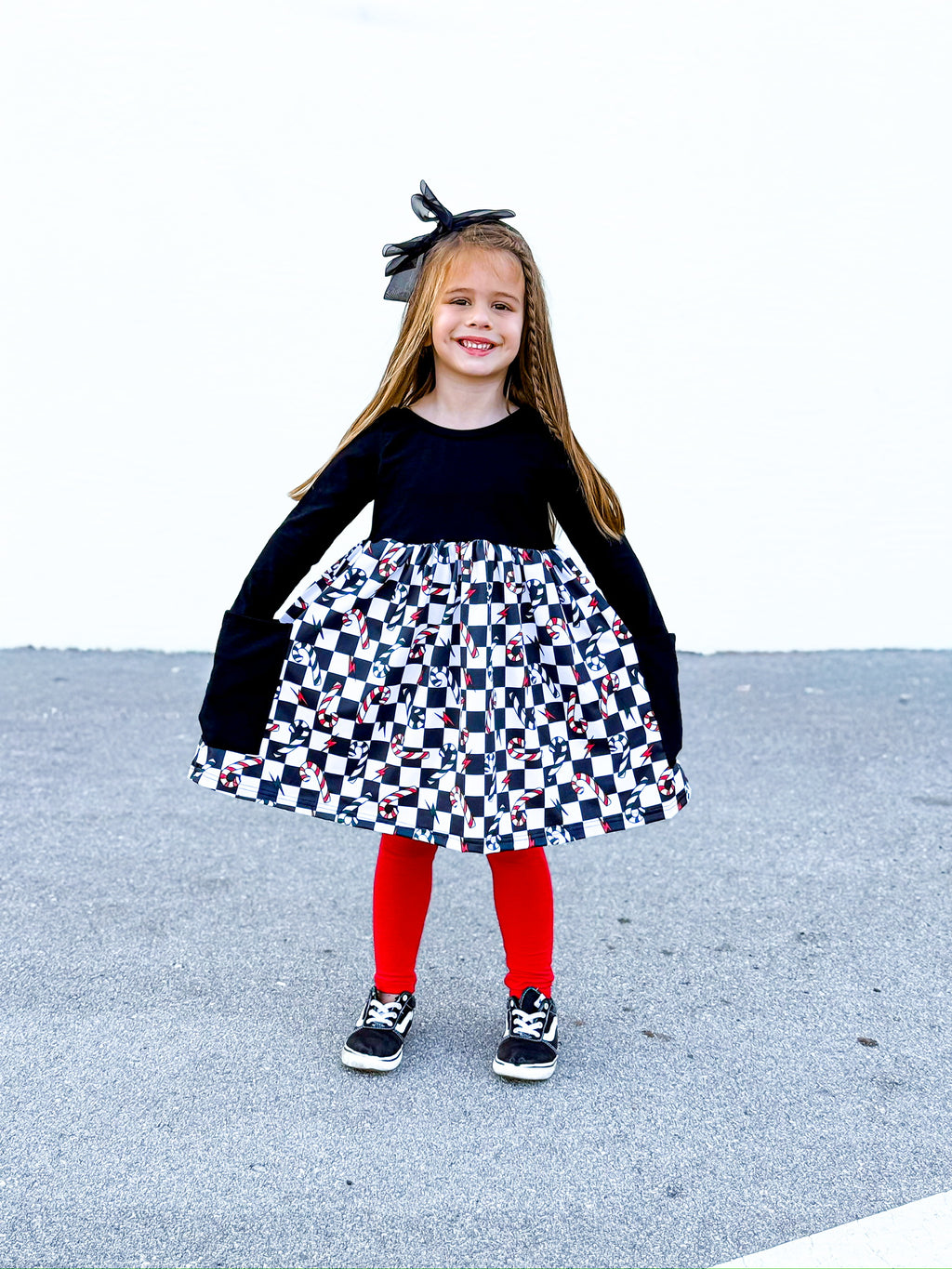 Candy Cane Christmas Dress