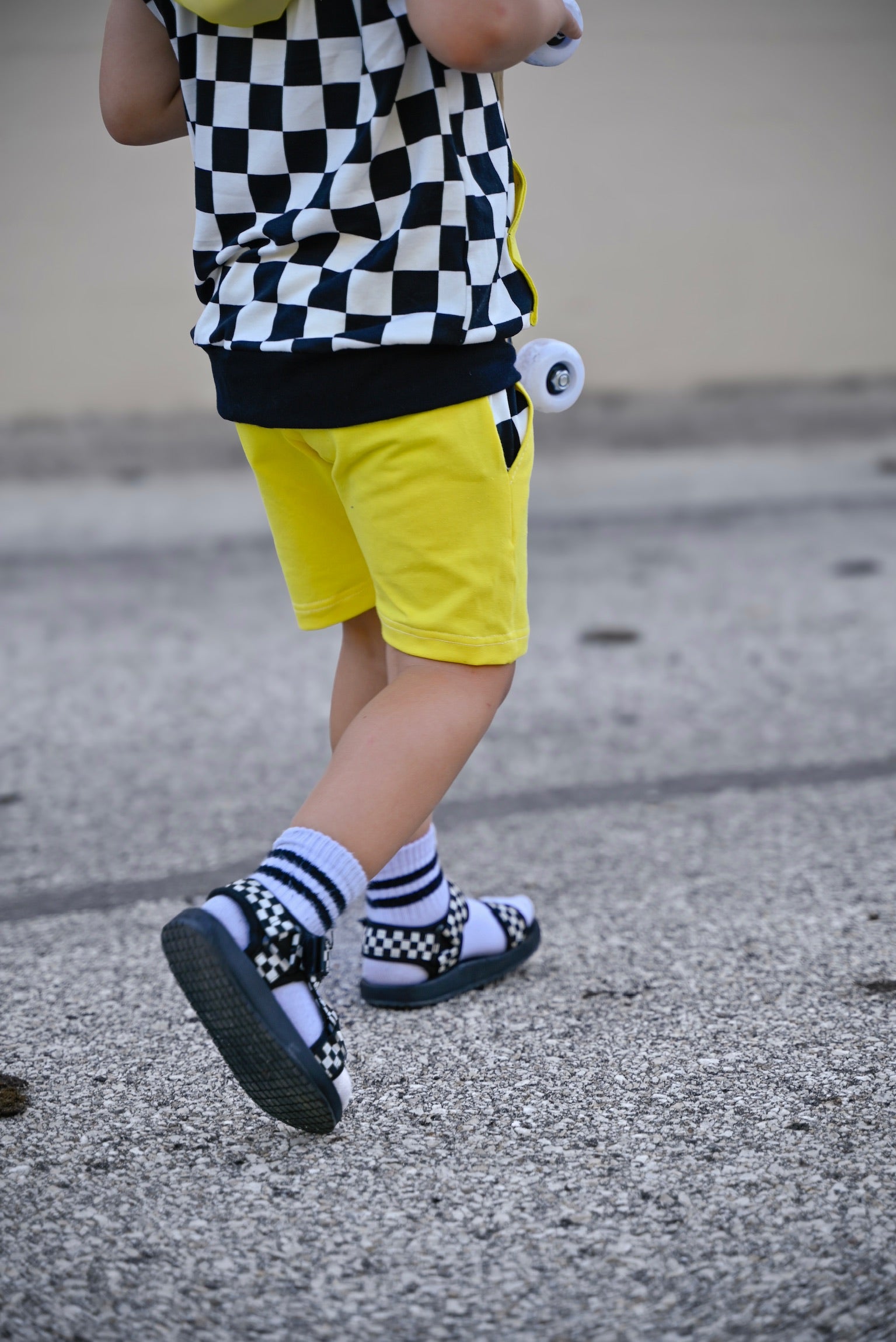 Pocket Shorts - Yellow