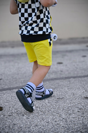 Pocket Shorts - Yellow