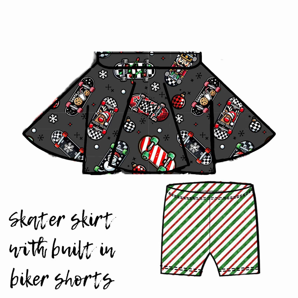 Christmas Collab - Skater Skirt
