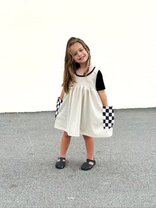 Waffle Knit Pocket Dress