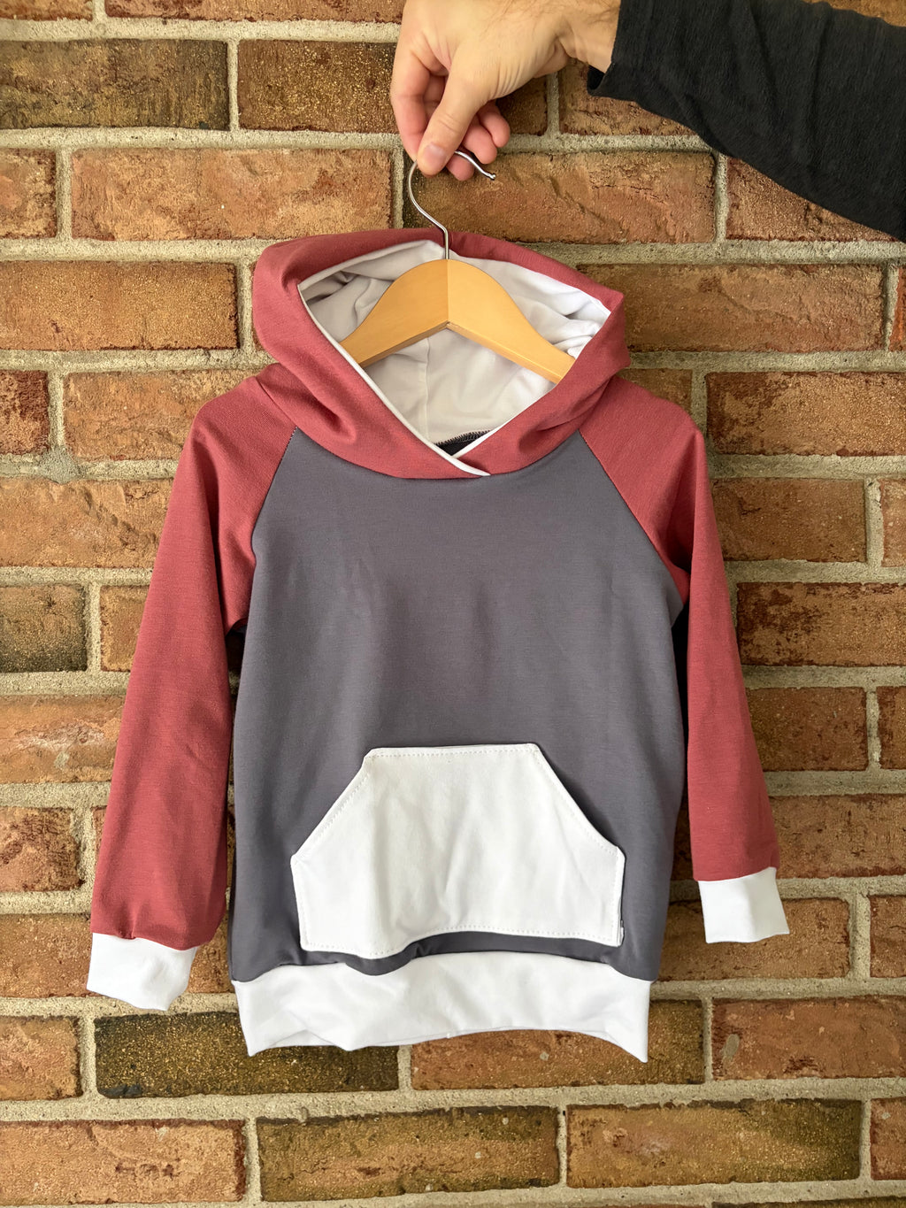 Color Block Hoodie - 3T