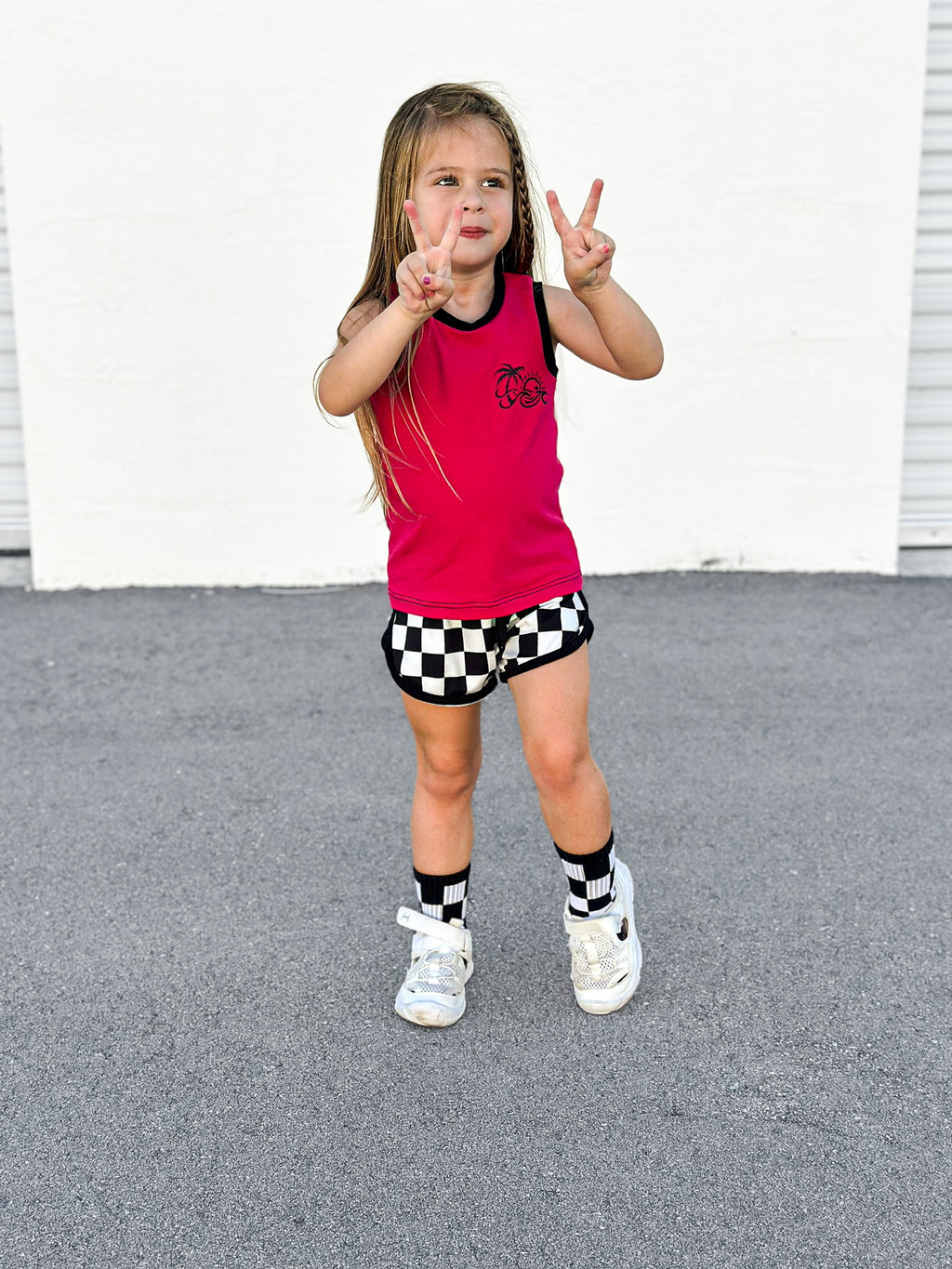 Track Shorts - Checkered