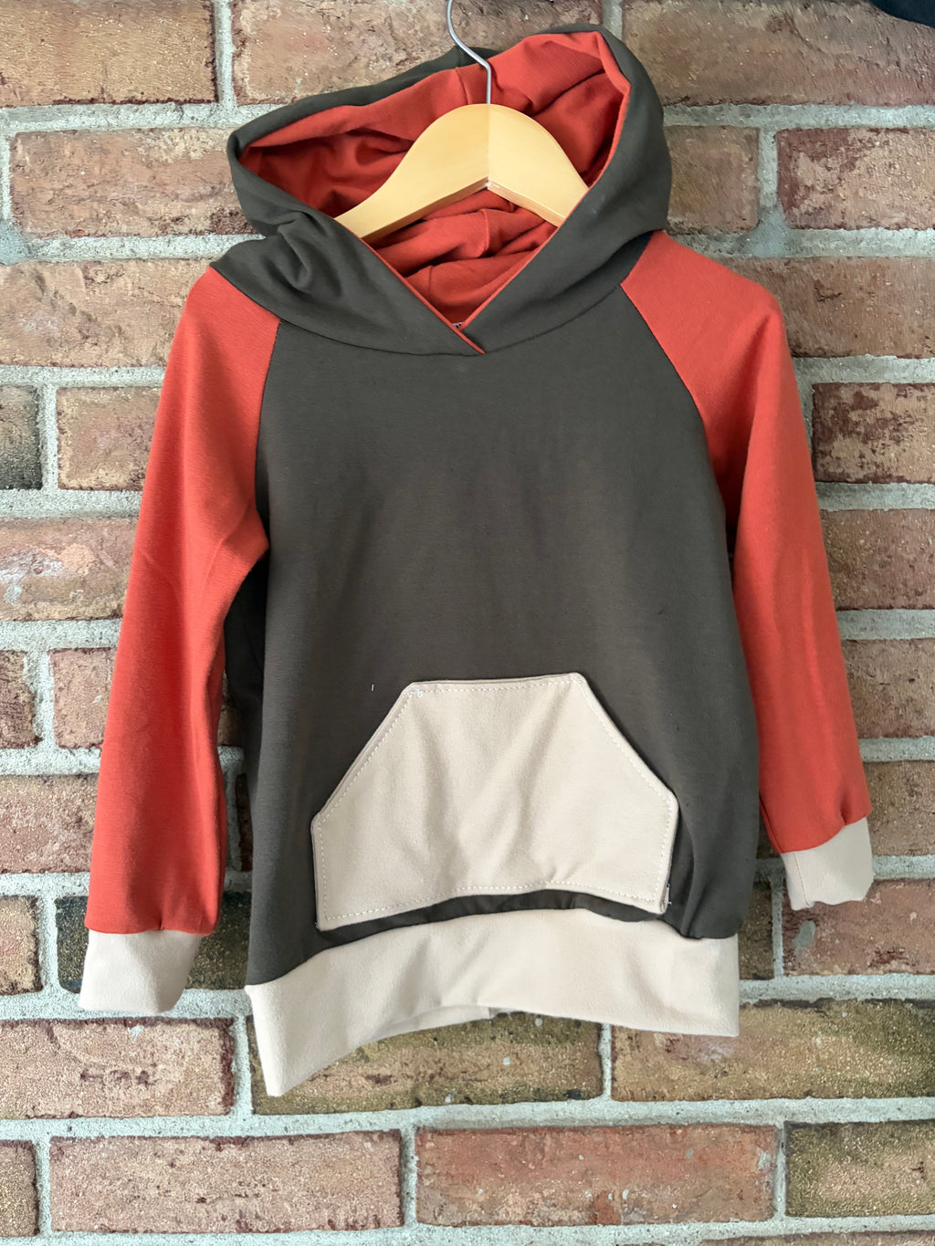 Color Block Hoodie - 3T