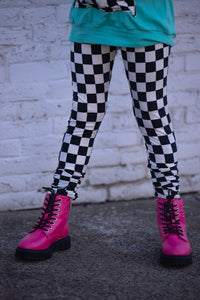 Checkered Leggings