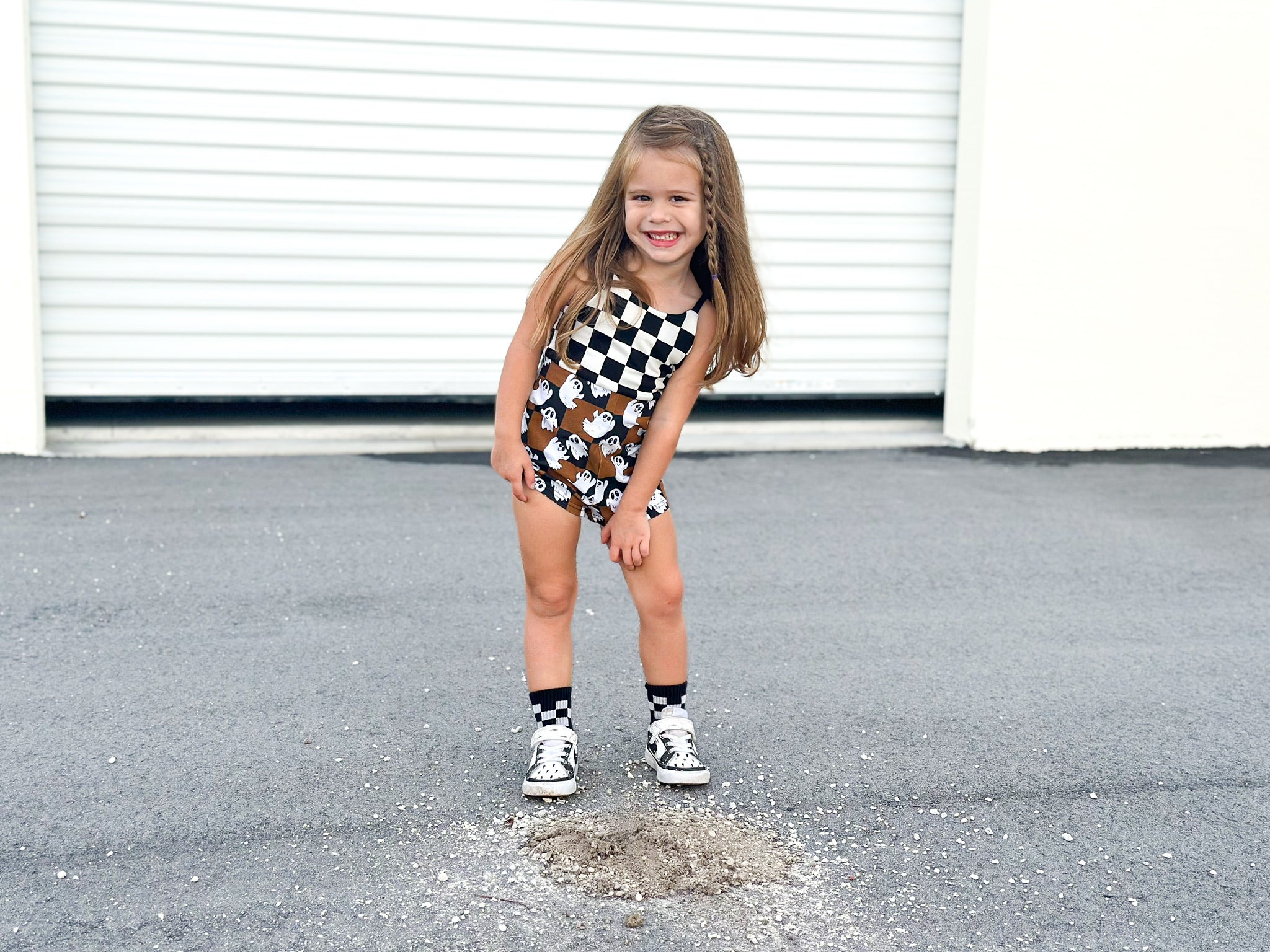 Ghost Girl Romper