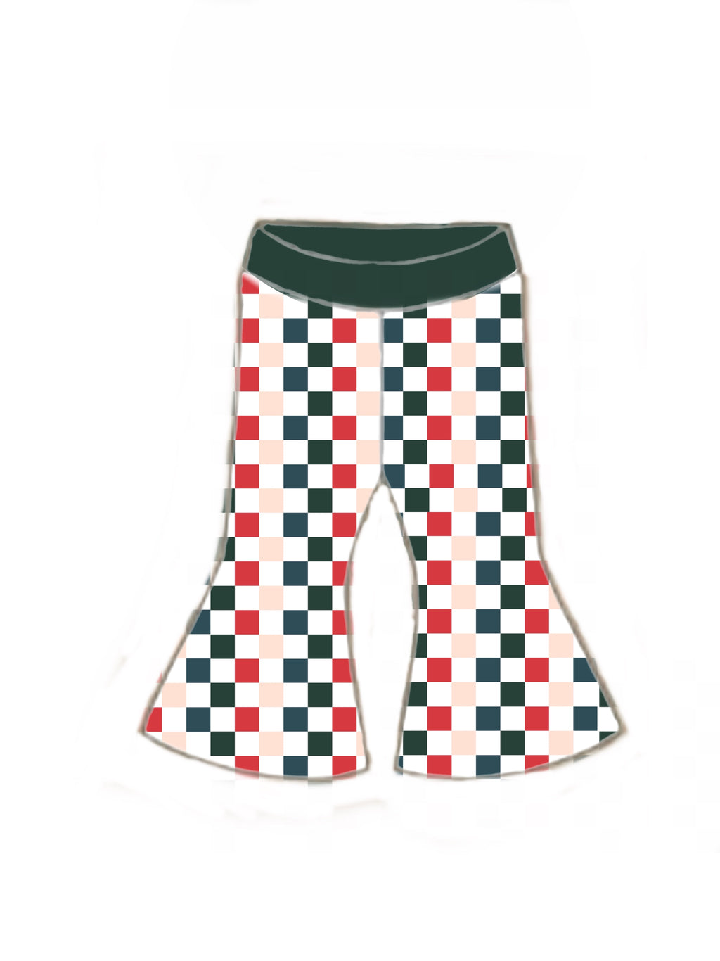 Christmas Bell Bottoms - 3 options