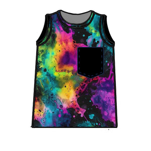 tie dye tank top