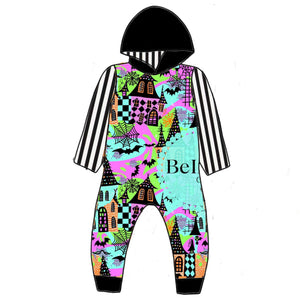 Haunted House Harem Romper