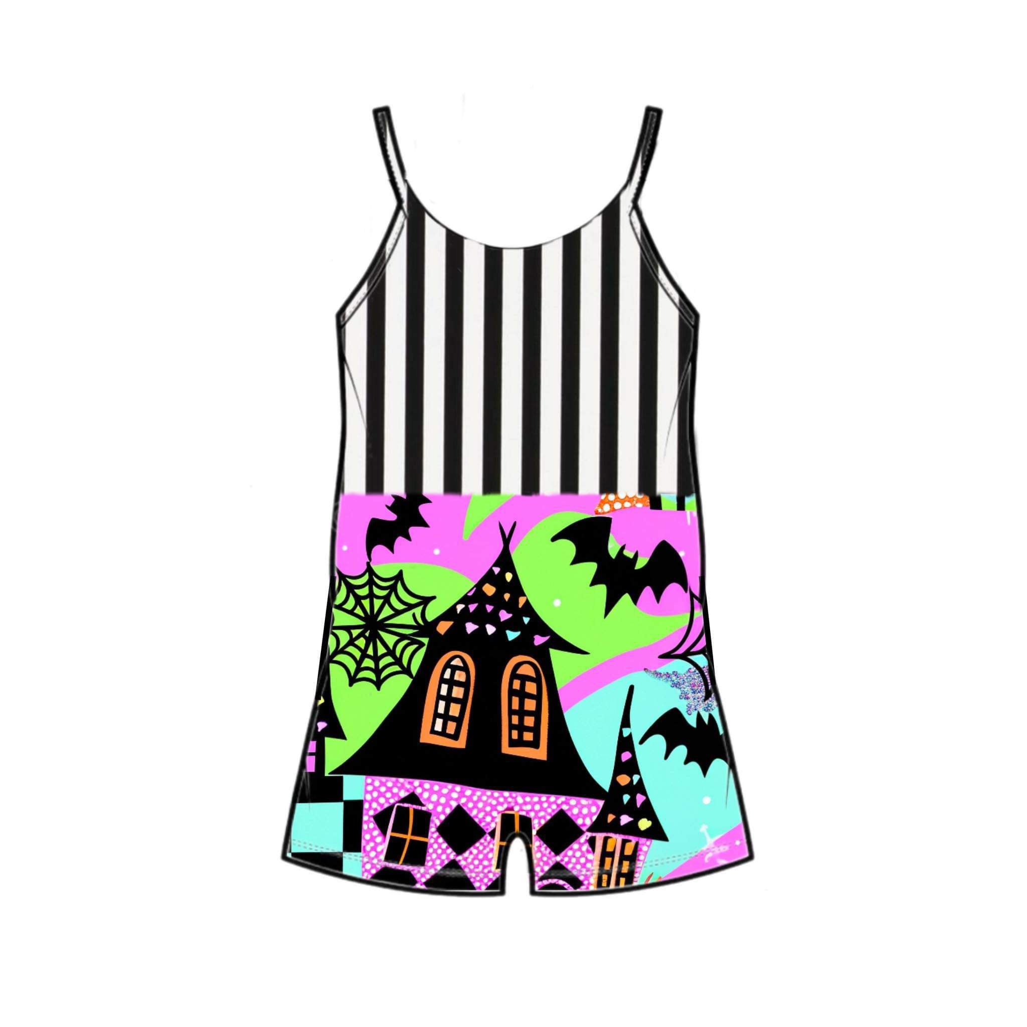 Haunted House Romper