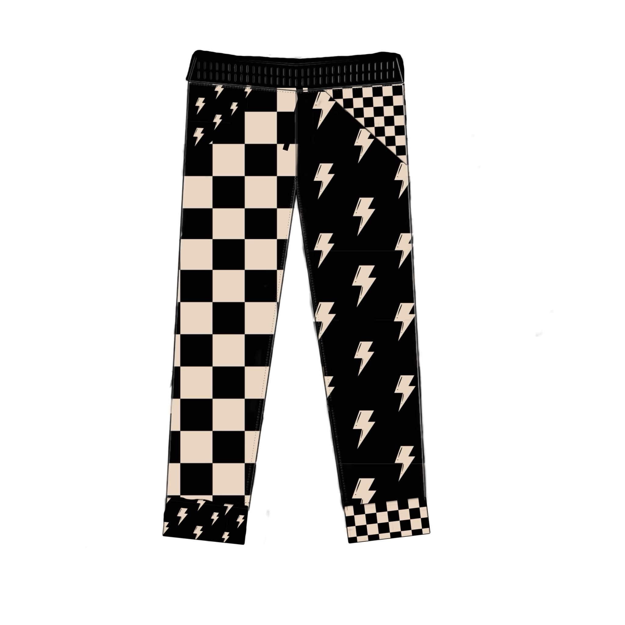 Checkered Joggers