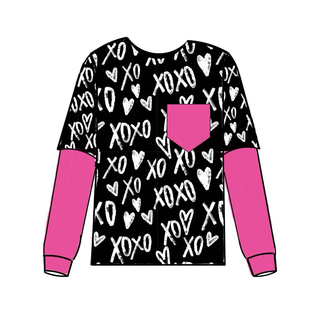 XOXO Layering Tee