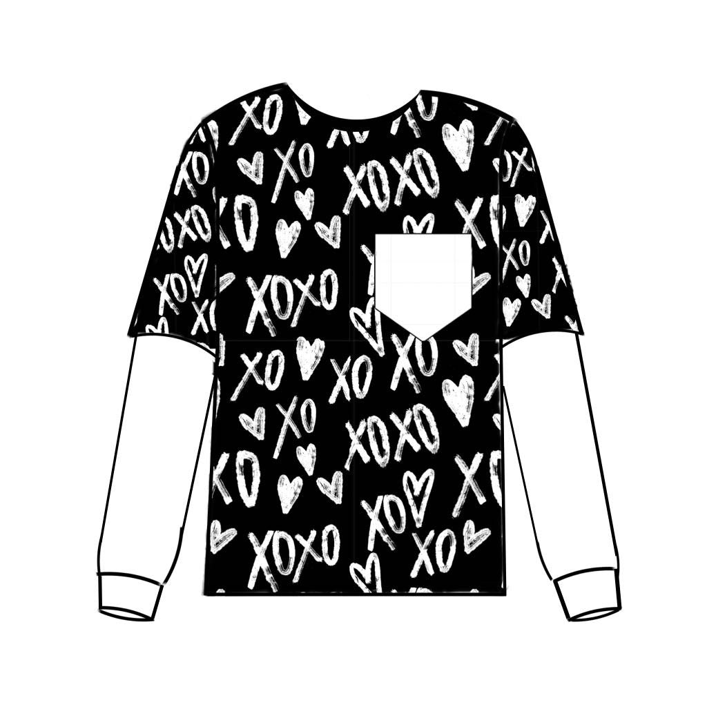 XOXO Layering Tee