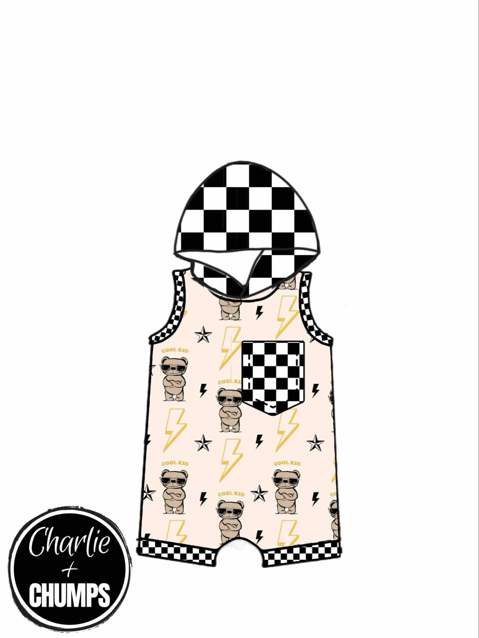 SoCal Collab Hooded Tank Romper