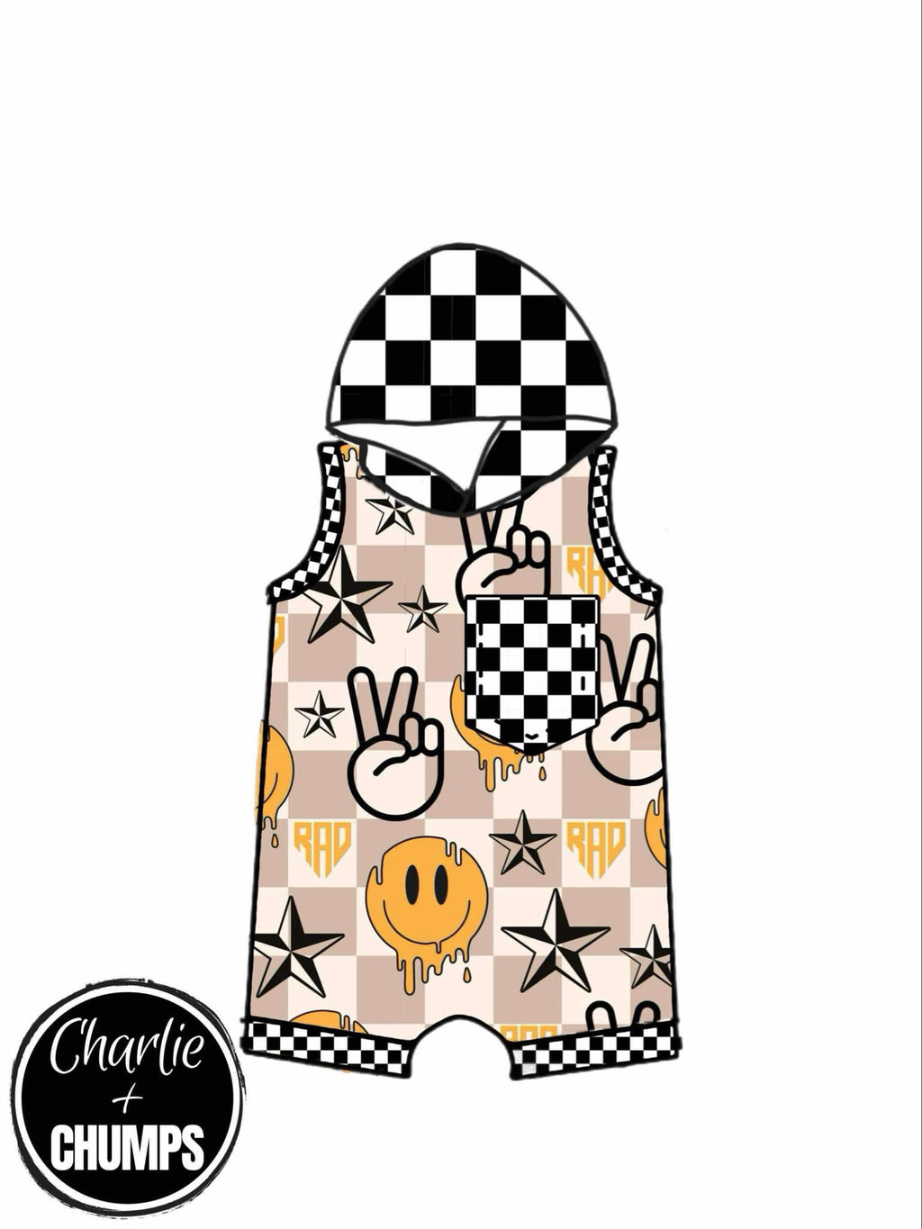 SoCal Collab Hooded Tank Romper