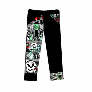 Monster Mash Collab Joggers 1/2 & 1/2
