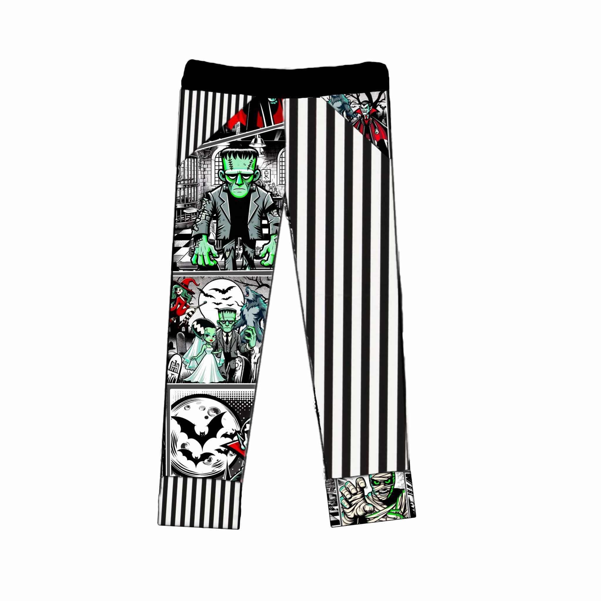 Monster Mash Collab Joggers 1/2 & 1/2