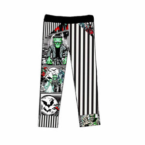 Monster Mash Collab Joggers 1/2 & 1/2