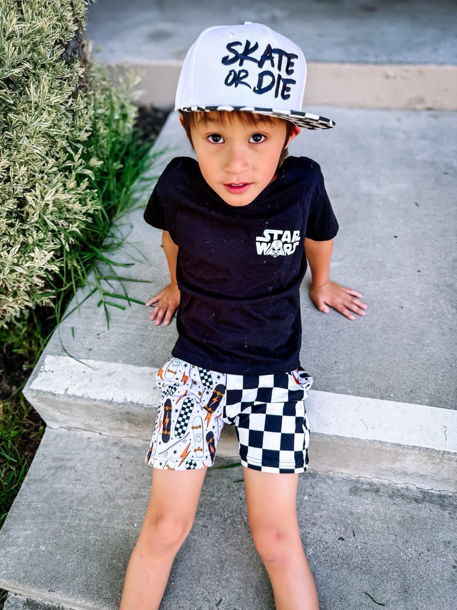 Skate Collab Pocket Shorts 1/2 and 1/2