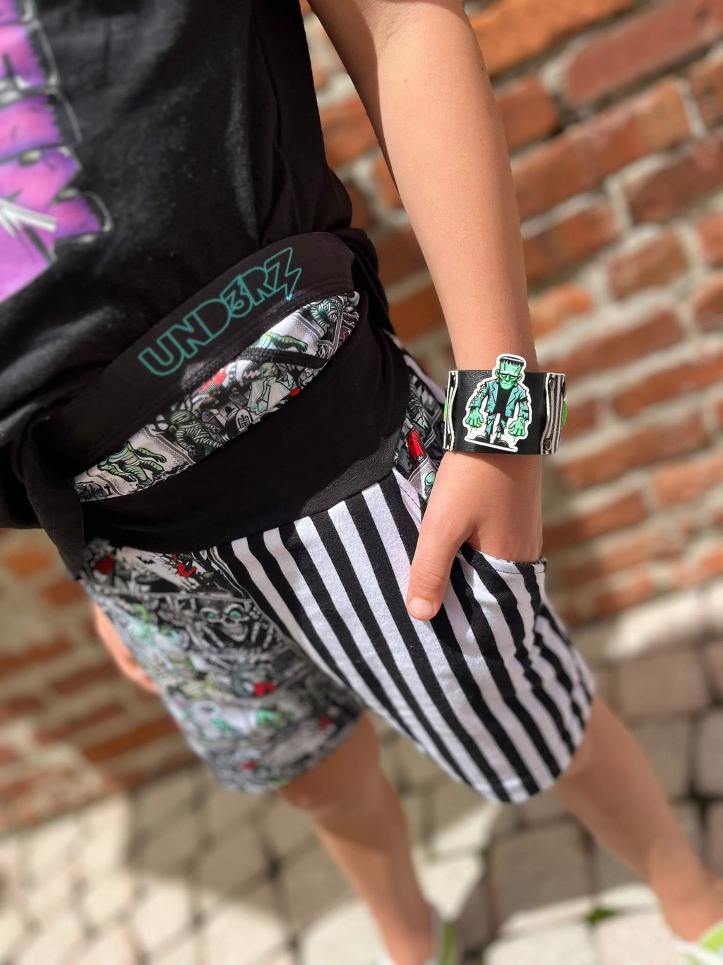 Monster Mash Pocket Shorts 1/2 and 1/2