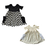 Checkered Pocket Dress