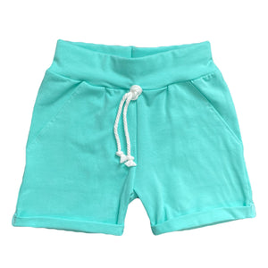 Pull - On Pocket Shorts - Seafoam