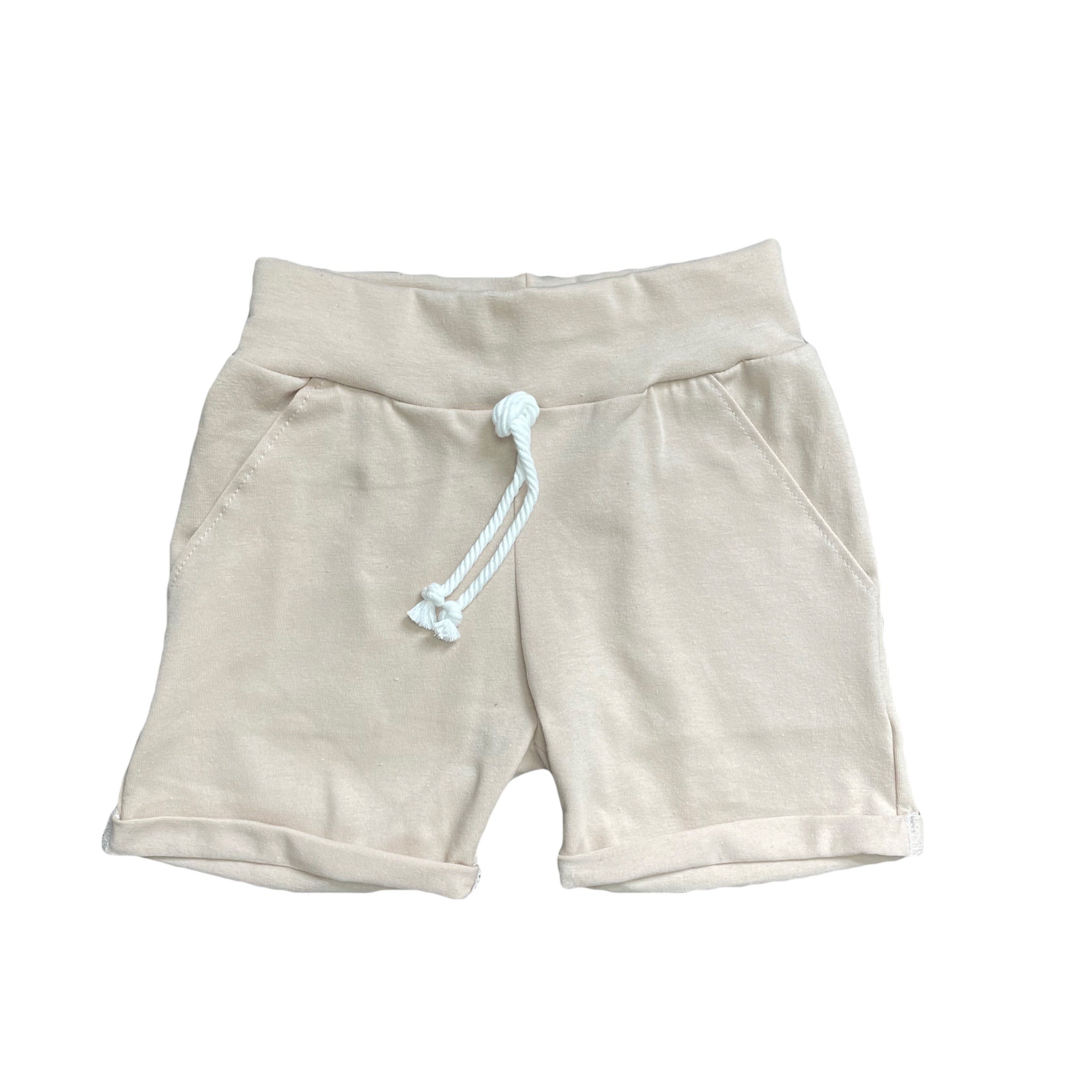 Pull - On Pocket Shorts - Beige